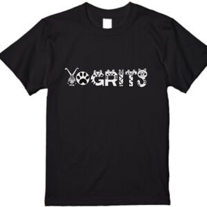 ヨグリッツTシャツ(黒） (M)